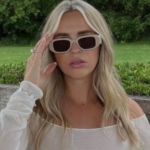 Prada Symbol Sunglasses in Nude/Light Pink